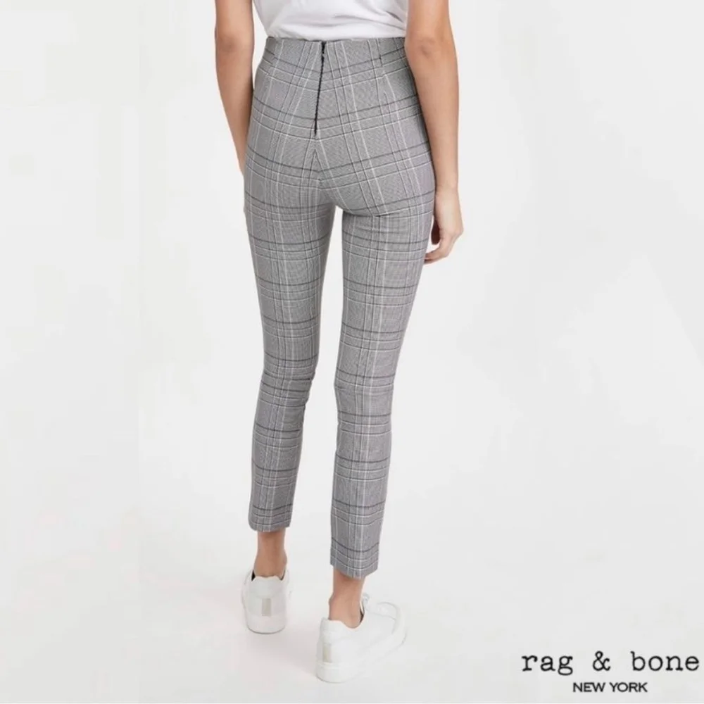 NWT Rag and bone Simone check pants size 0 - Picture 5 of 16
